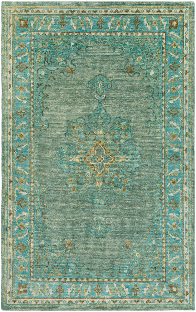 Surya Haven HVN1227 Emerald Traditional Wool Rug from the Assorted