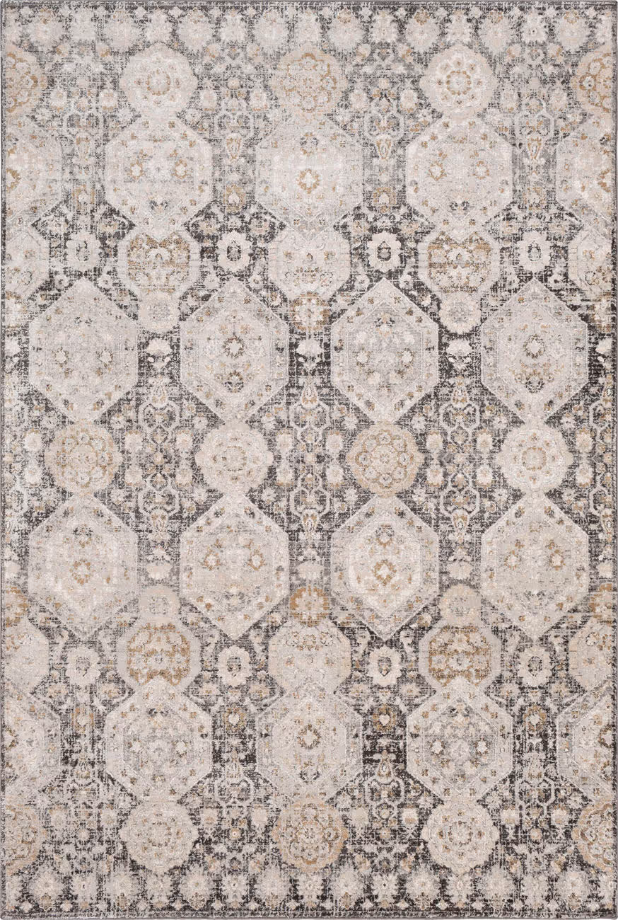 Surya Alchird ALD-2307 Black Patterned Synthetic Rug
