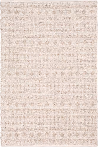 Surya Ingrid Ing 2004 White Silk Wool Rug From The Bauhaus Minimal Design Rugs Collection At Modern Area Rugs