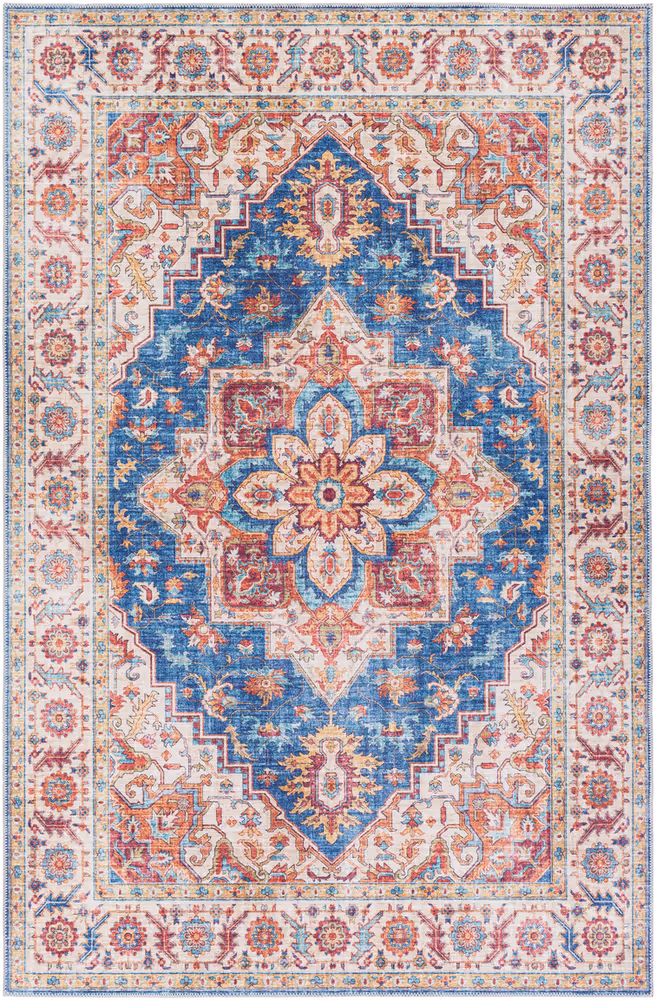 Surya Aldah ALH-2300 Navy Traditional Synthetic Rug