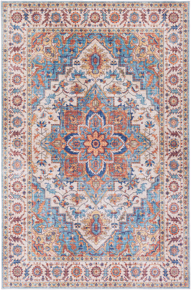Surya Aldah ALH-2301 Navy Synthetic Traditional Rug