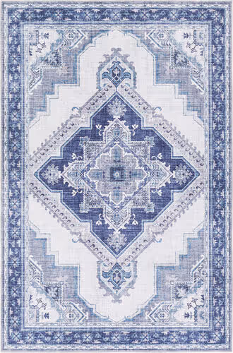 Surya Aldah ALH-2303 Navy Synthetic Traditional Rug Product Image
