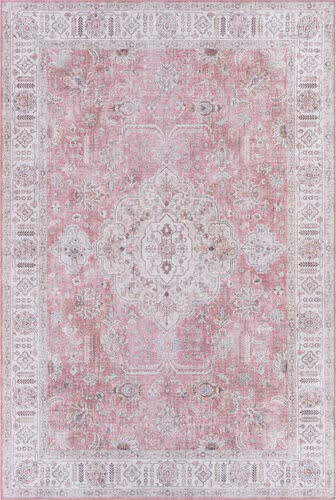 Modern Loom Aldah ALH-2321 Pink Power Loomed Synthetic Rug Product Image
