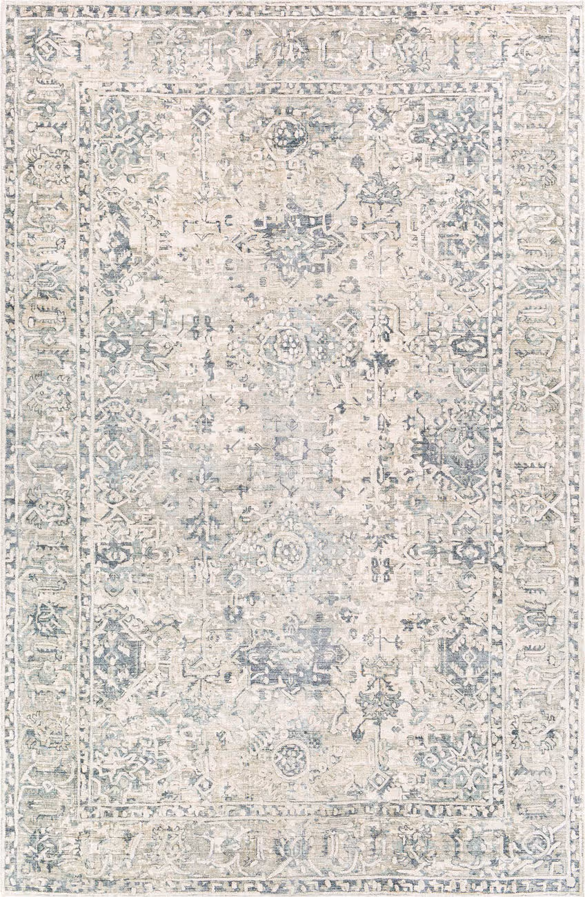 Modern Loom Jordan JOR-2301 Beige Hand Knotted Silk Rug
