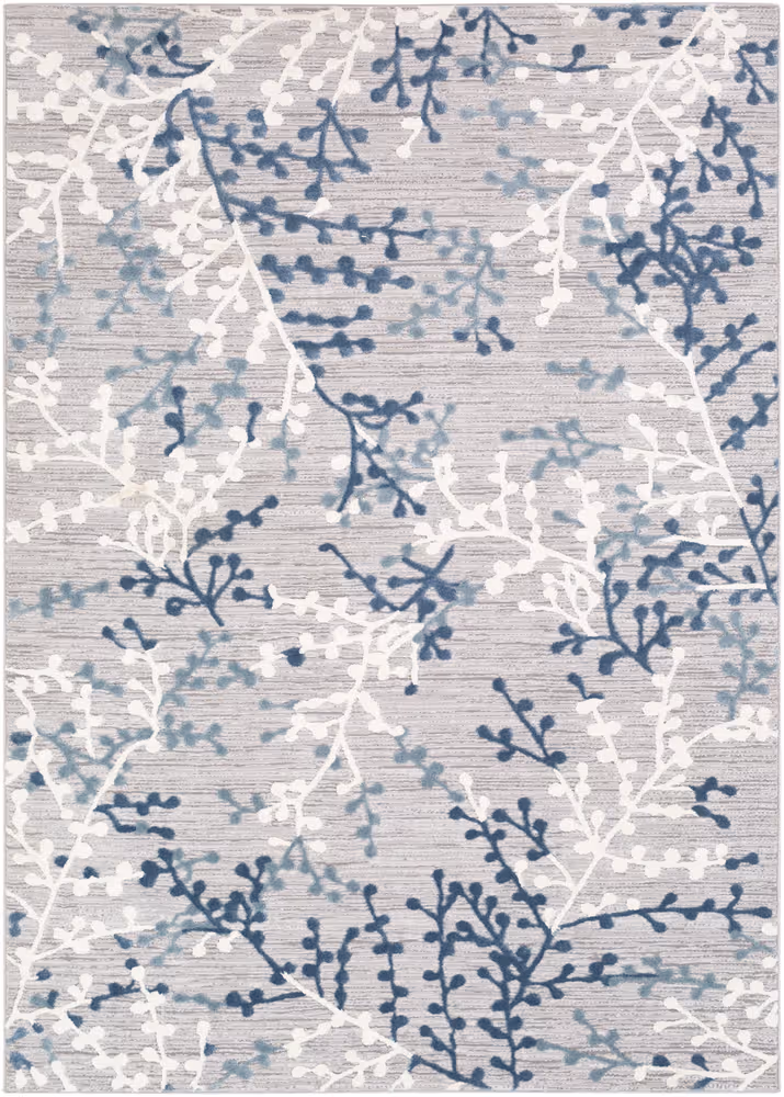 Surya Katmandu KAT-2310 Navy Transitional Abstract Rug