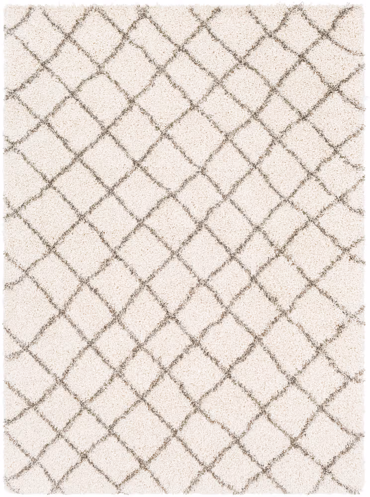 Surya Kodiak KDK-1028 Dark Brown Shag Synthetic Rug