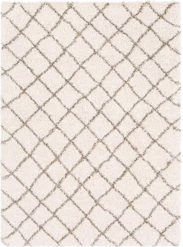 Surya Kodiak KDK-1028 Dark Brown Shag Synthetic Rug Product Image