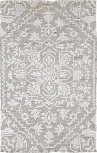Surya Kinnara KNA-6000 Light Gray Silk Wool Rug Product Image