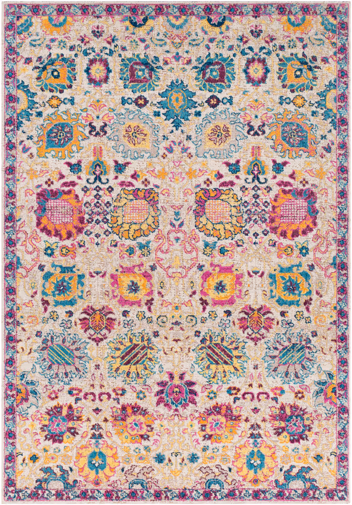 Surya Konya KON-1011 Fuschia Traditional Synthetic Rug