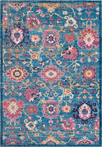 Surya Konya KON-1015 Teal Traditional Transitional Rug Product Image
