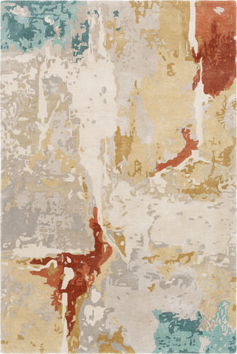 Kavita KVT-2305 Red Wool Silk Rug Product Image