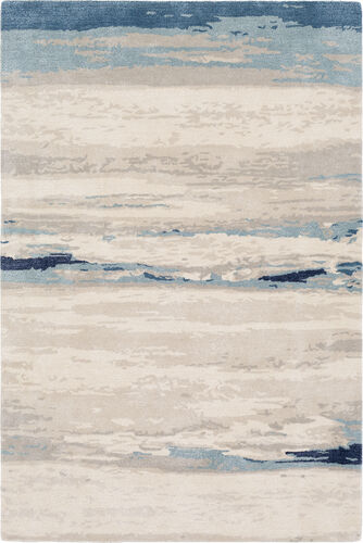 Kavita KVT-2306 Brown Silk Abstract Rug Product Image