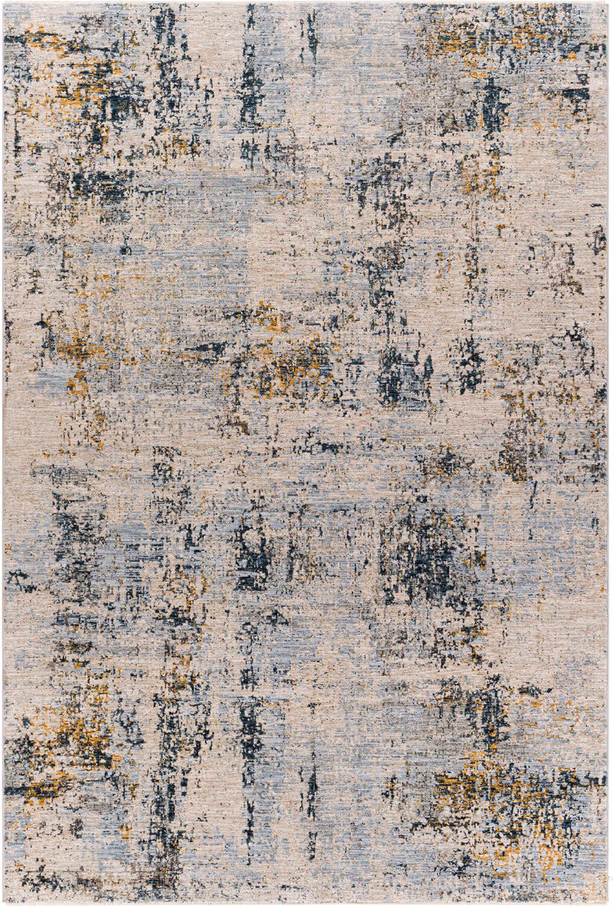 Modern Loom Laila LAA-2314 Multi-Colored Power Loomed Synthetic Rug