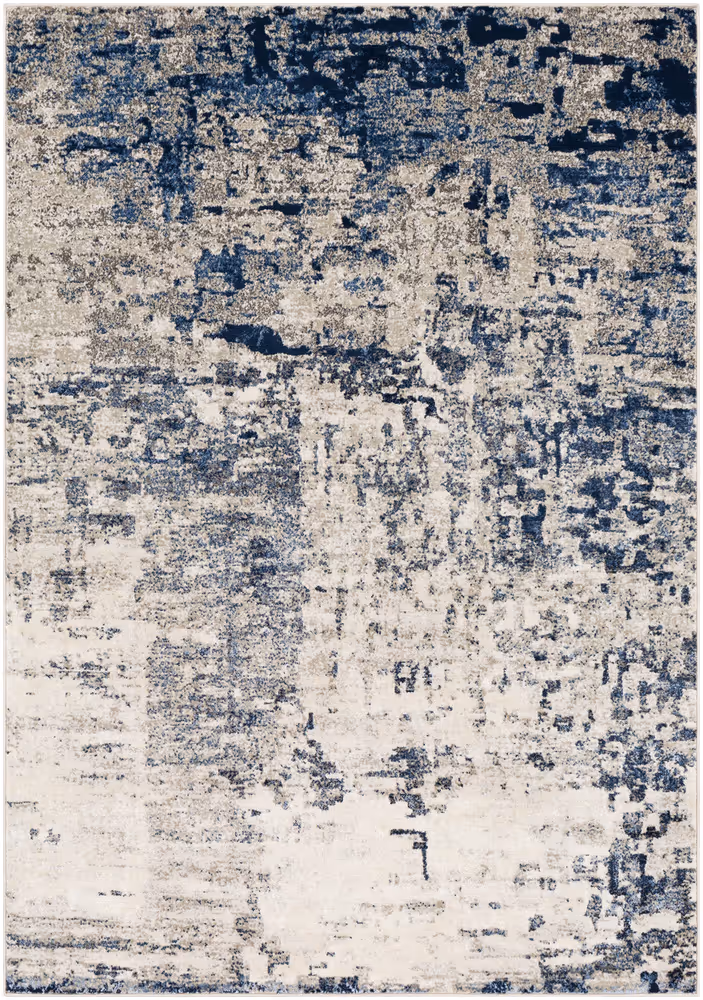 Surya Lagom LGM-2304 Navy Synthetic Abstract Rug