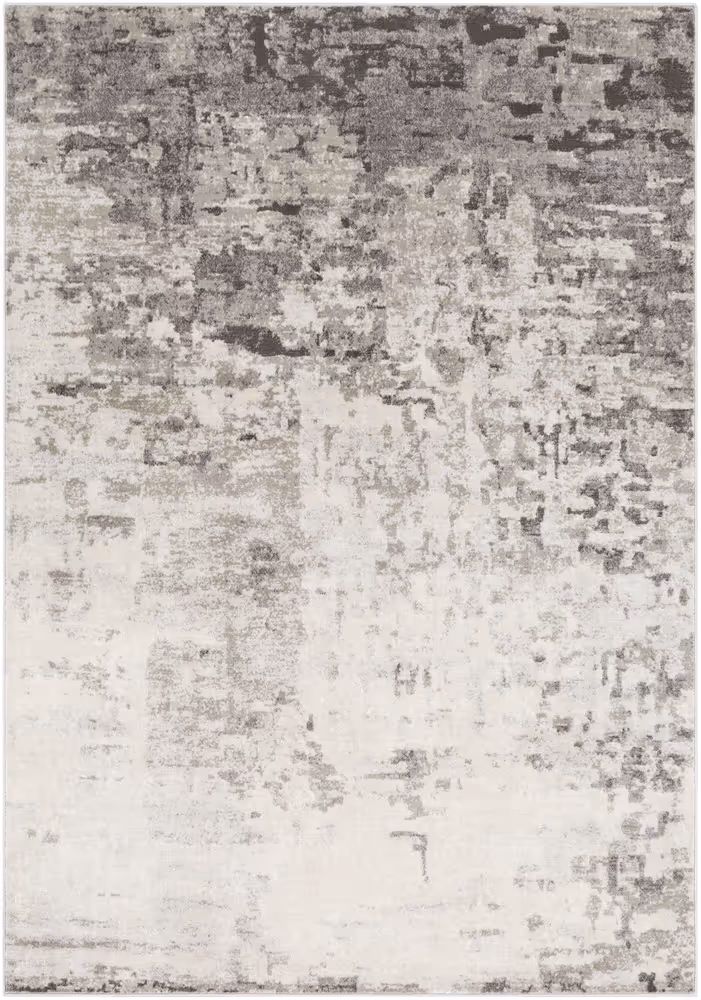 Surya Lagom LGM-2305 Charcoal Synthetic Abstract Rug