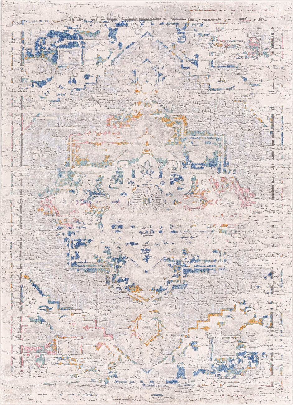 Modern Loom Lagos LGS-2302 Multicolored Power Loomed Synthetic Rug