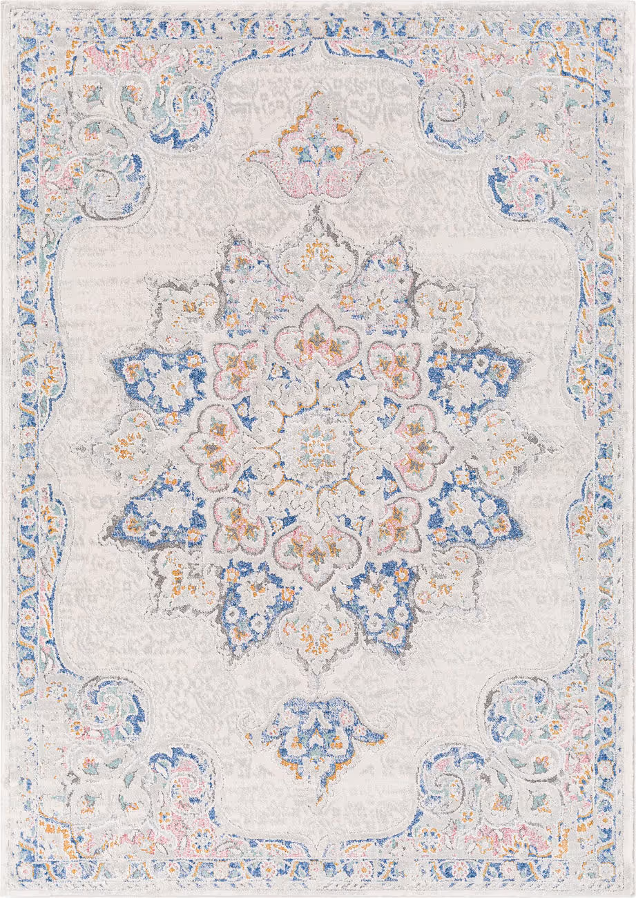Modern Loom Lagos LGS-2304 Multicolored Power Loomed Synthetic Rug