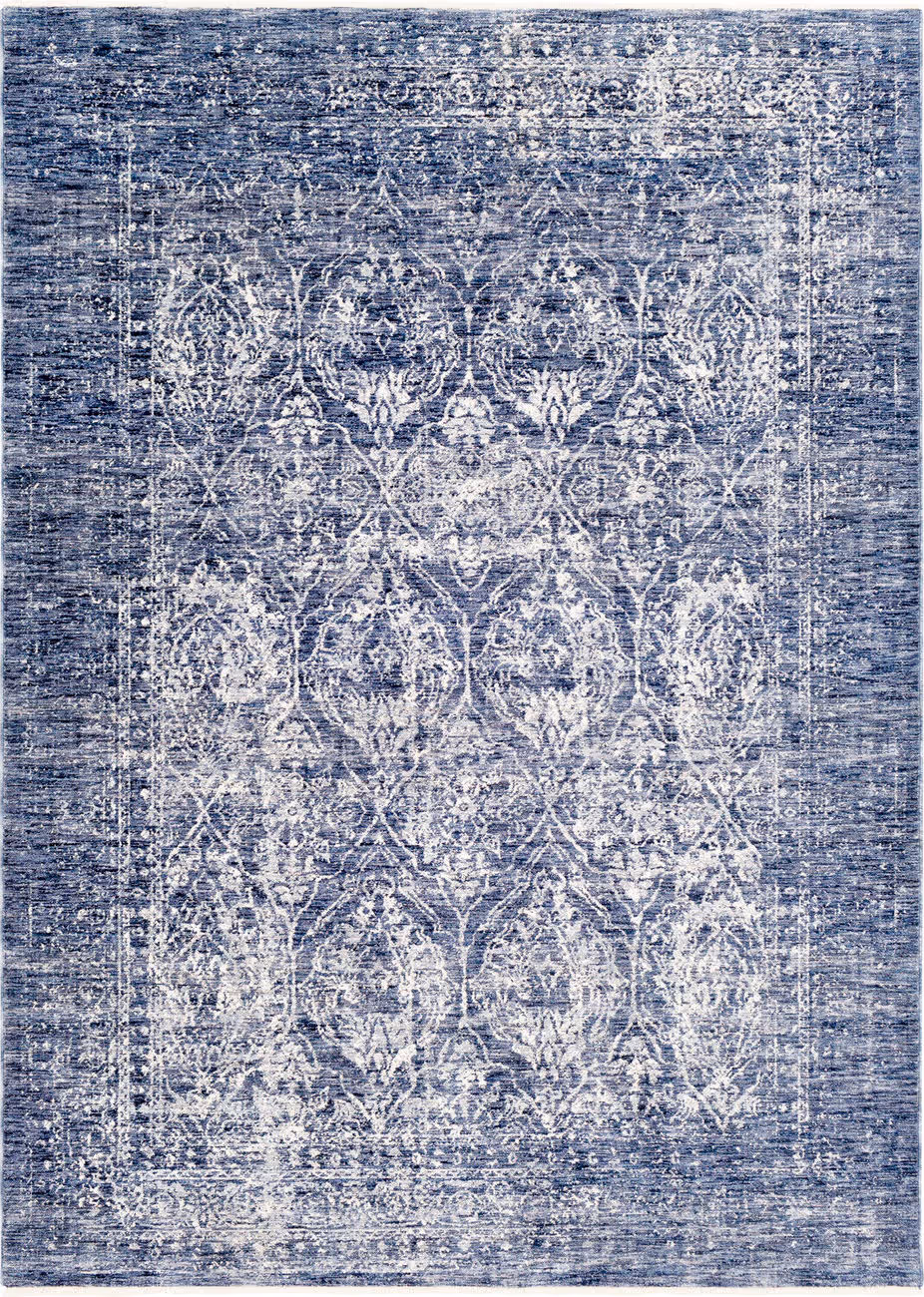 Surya Lincoln LIC-2305 Blue Synthetic Transitional Rug