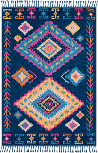 Surya Love LOV-2300 Navy Abstract Synthetic Rug Product Image