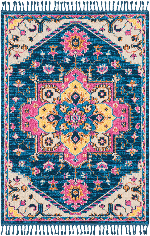 Surya Love LOV-2315 Sky Blue Synthetic Transitional Rug