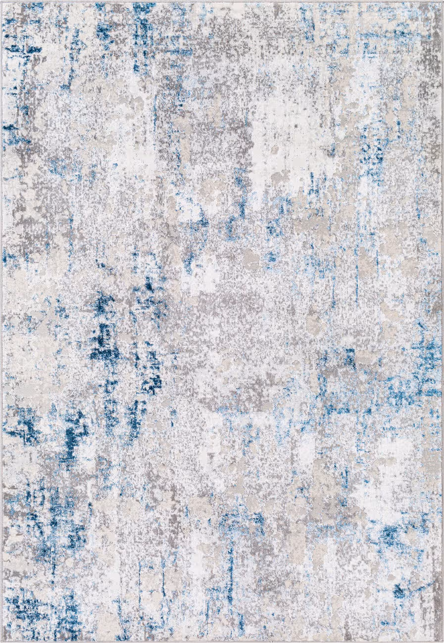 Modern Loom Algedia ALE-2315 Gray Power Loomed Synthetic Rug