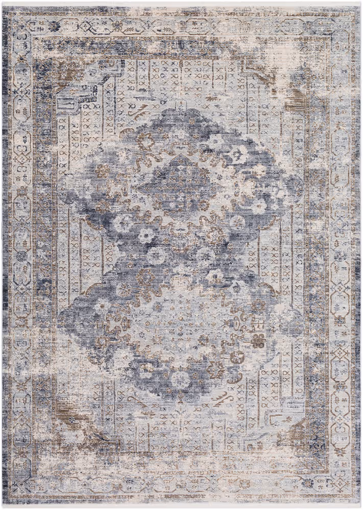 Surya Liverpool LVP-2301 Charcoal Synthetic Traditional Rug