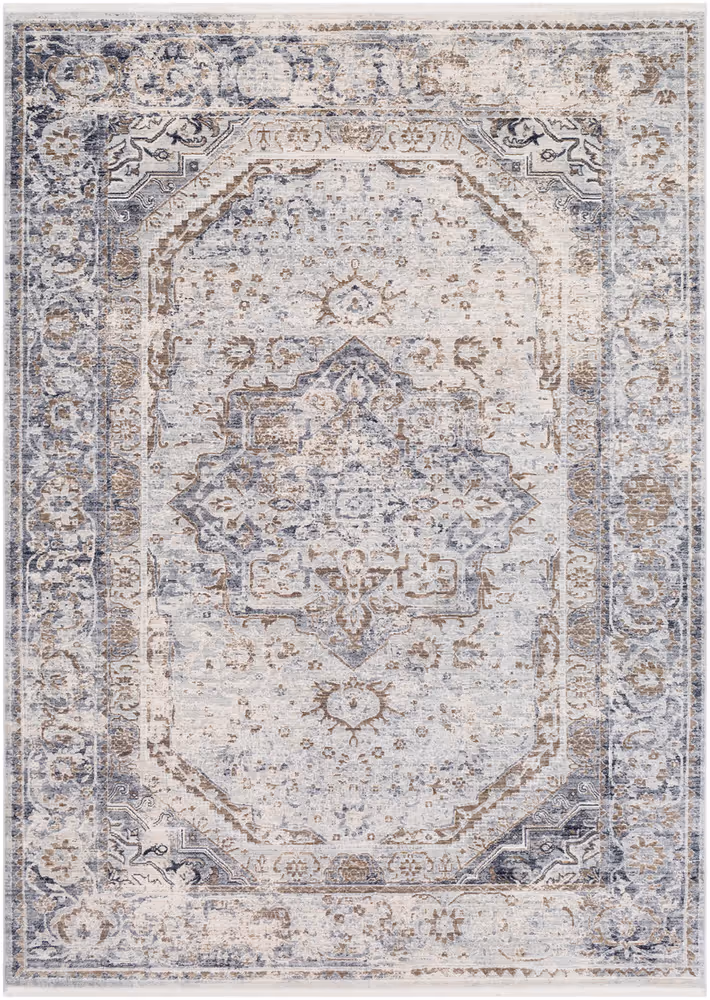 Surya Liverpool LVP-2302 Charcoal Transitional Synthetic Rug