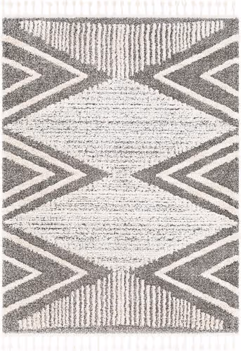 Modern Loom Lyon LYN-2301 Gray Power Loomed Synthetic Rug Product Image