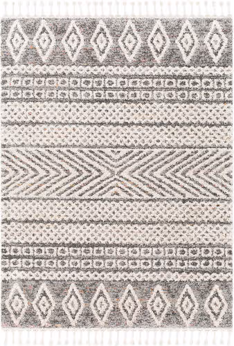 Modern Loom Lyon LYN-2303 Gray Power Loomed Synthetic Rug Product Image