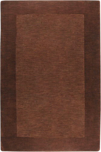 Surya Mystique M-294 Dark Brown Wool Solid Colored Rug Product Image