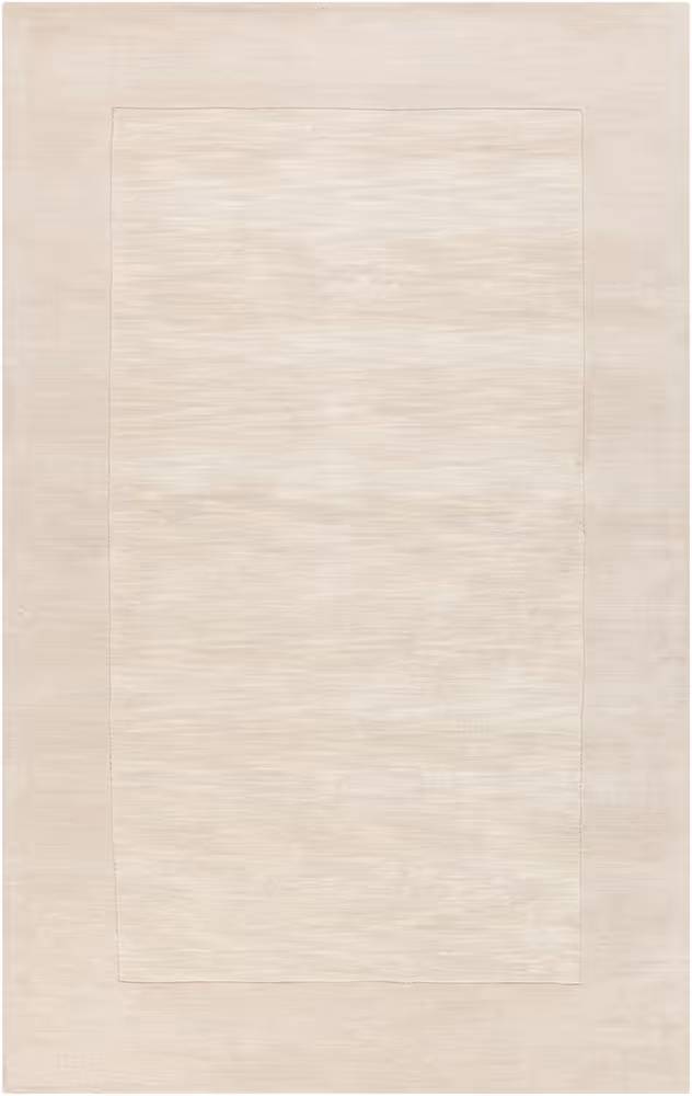 Surya Mystique M-348 Cream Solid Colored Wool Rug