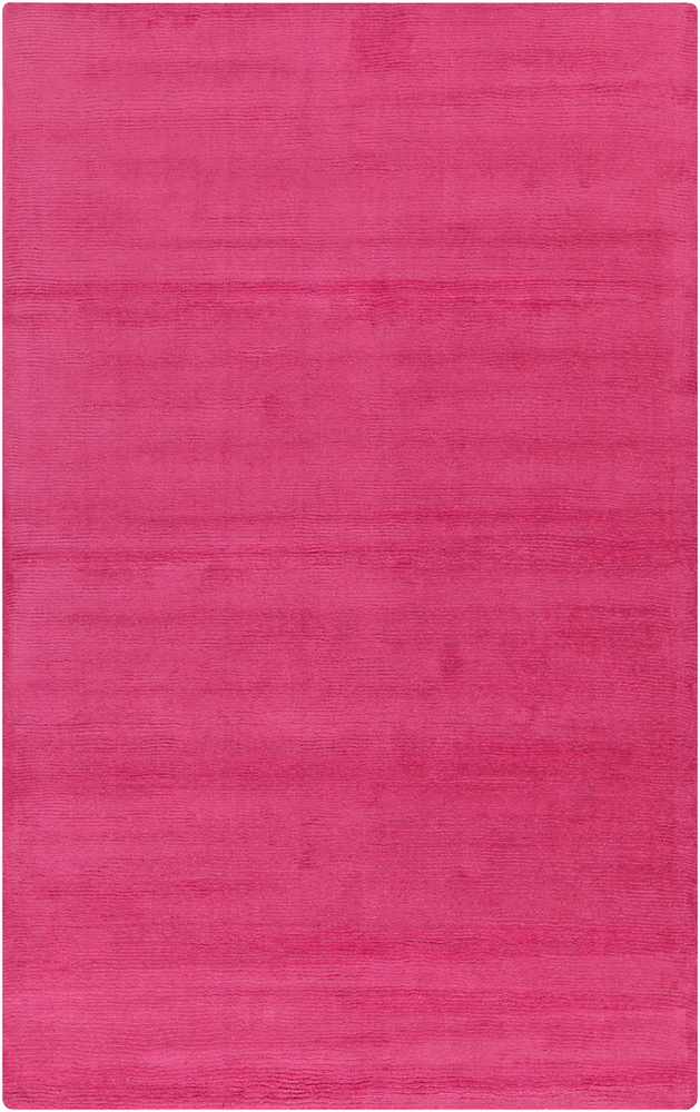 Surya Mystique M5327 Bright Pink Wool Solid Colored Rug from the Solid Rugs collection at