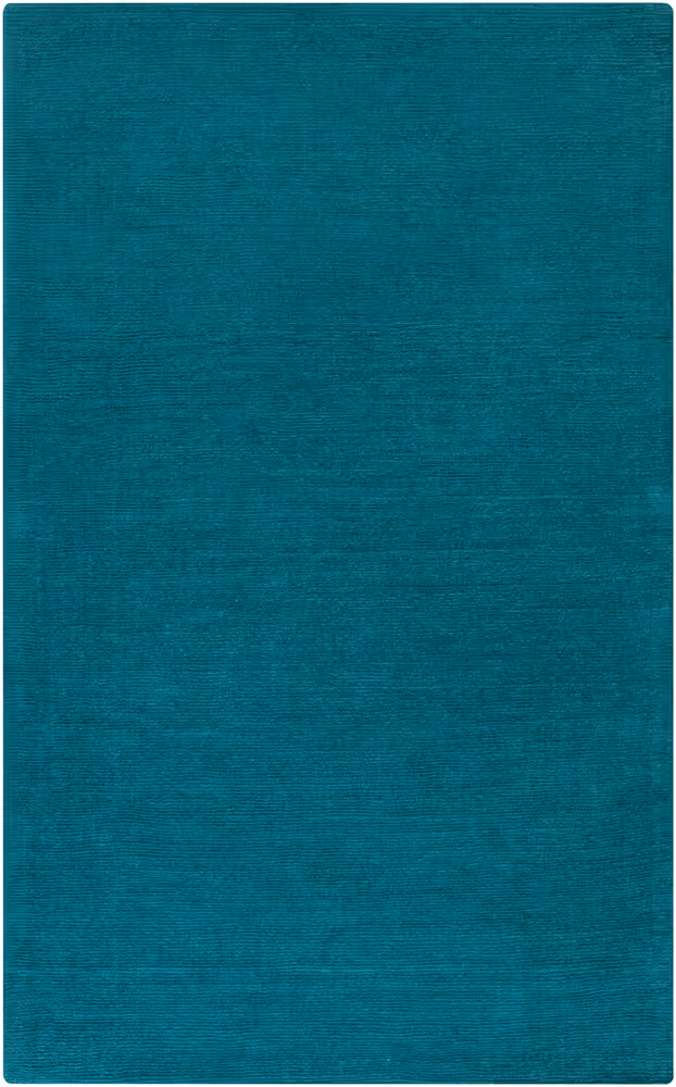 Surya Mystique M-5330 Teal Wool Solid Colored Rug