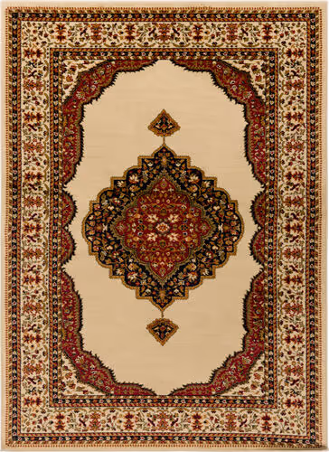 Surya Marash MAH-4603 Dark Red Traditional Synthetic Rug Product Image