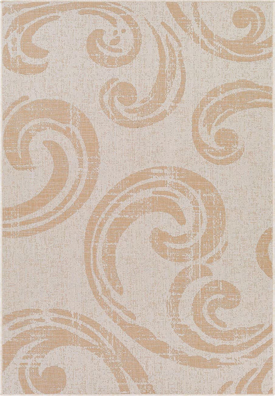 Modern Loom Malibu MBU-2310 Beige Power Loomed Synthetic Rug