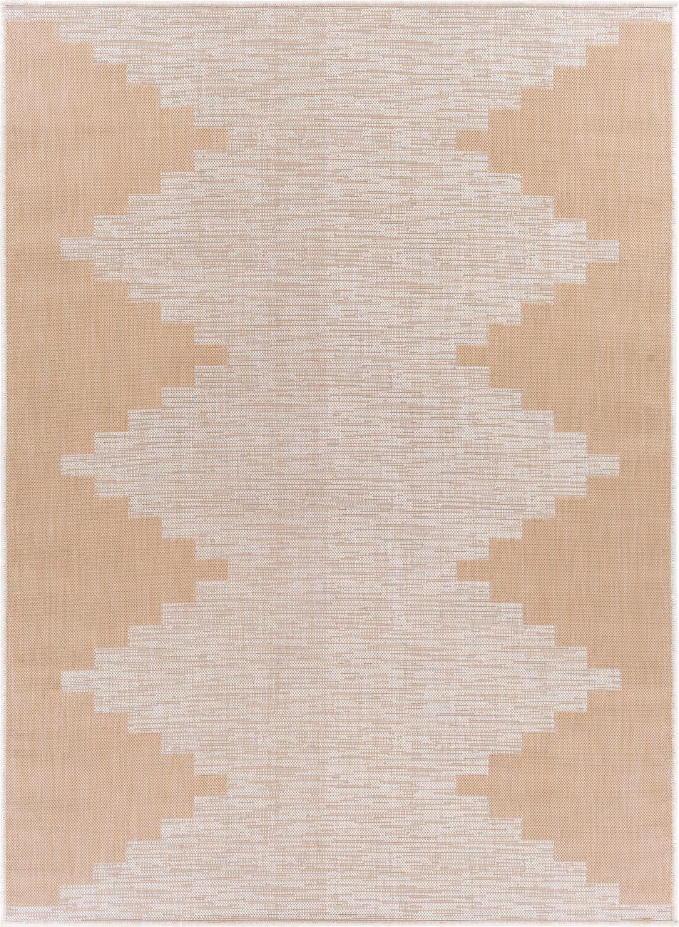 Modern Loom Malibu MBU-2316 Beige Power Loomed Synthetic Rug