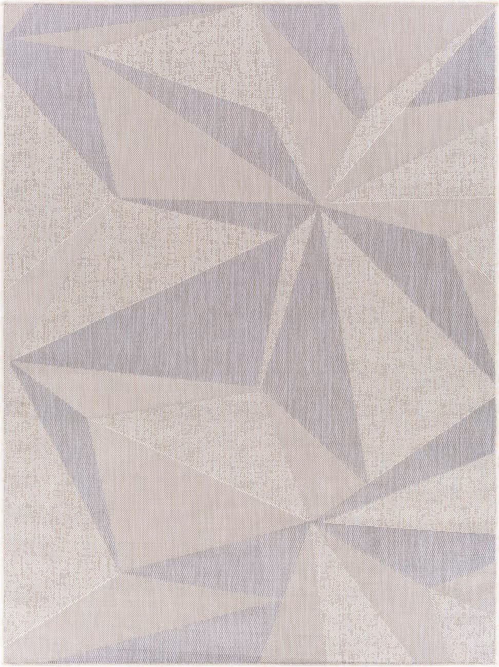 Modern Loom Malibu MBU-2335 Gray Power Loomed Synthetic Rug