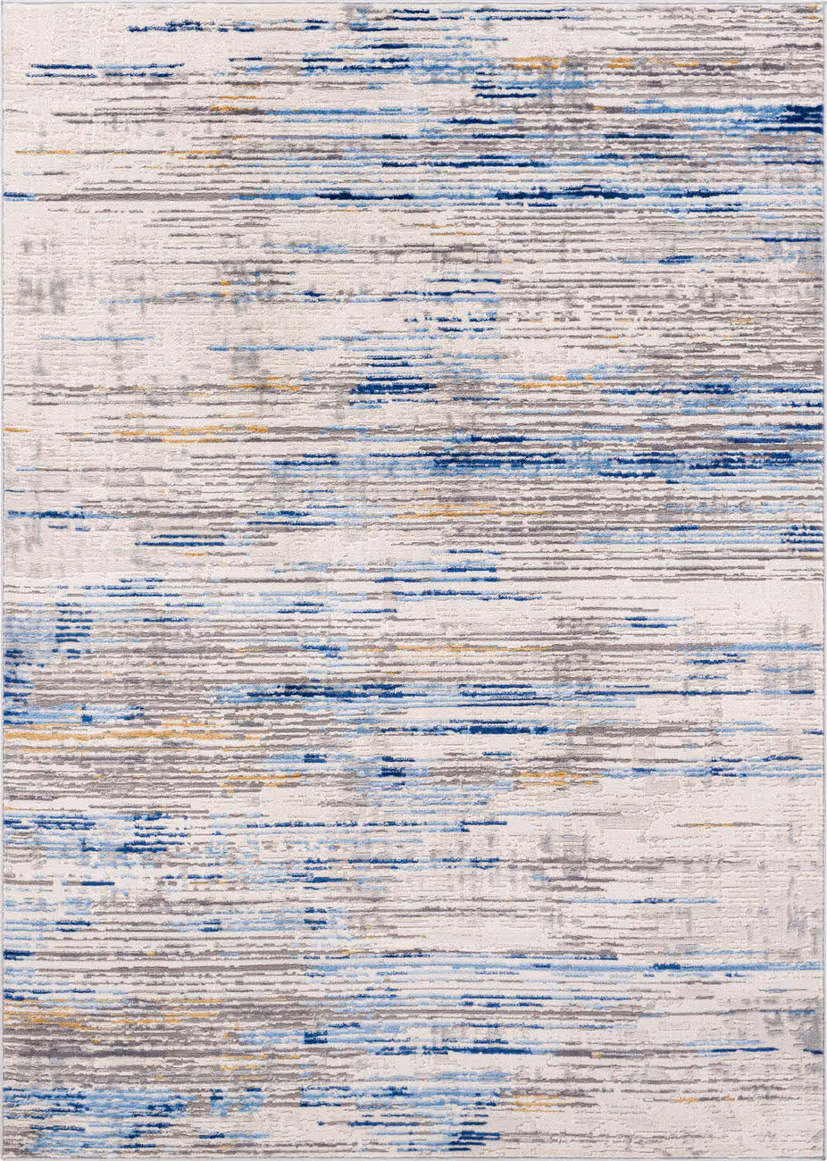 Modern Loom Mood MDD-2316 Multi-Colored Power Loomed Synthetic Rug