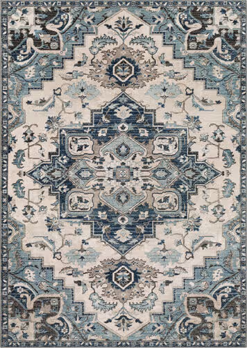 Surya Mesopotamia MEP-2312 Medium Gray Synthetic Traditional Rug Product Image