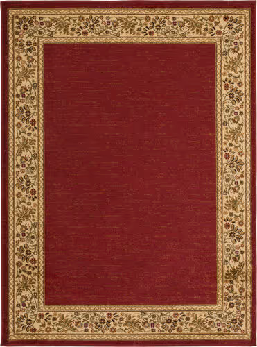 Surya Midtown MID-4740 Dark Red Traditional Bordered Rug Product Image