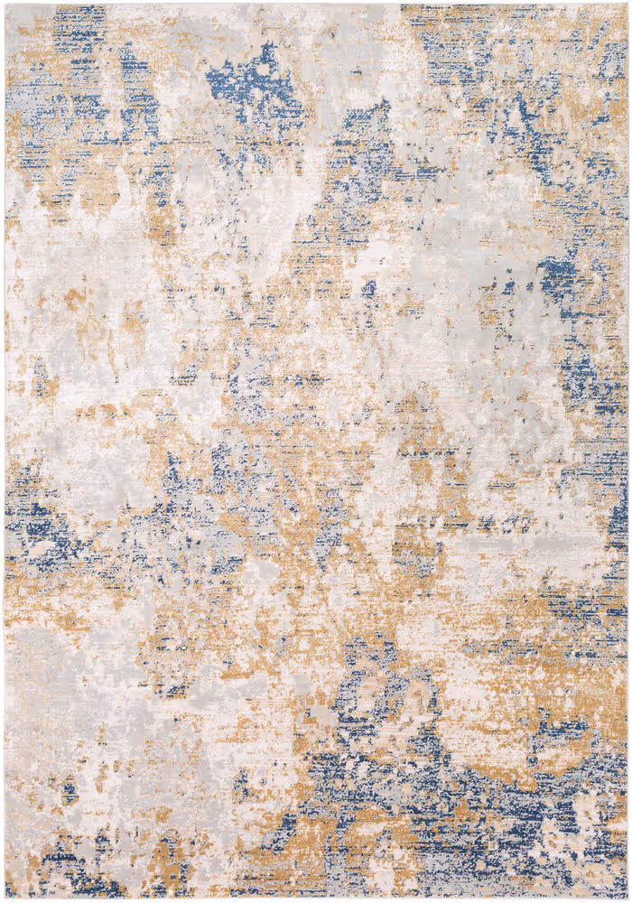 Surya Milano MLN-2302 Light Gray Silk Abstract Rug