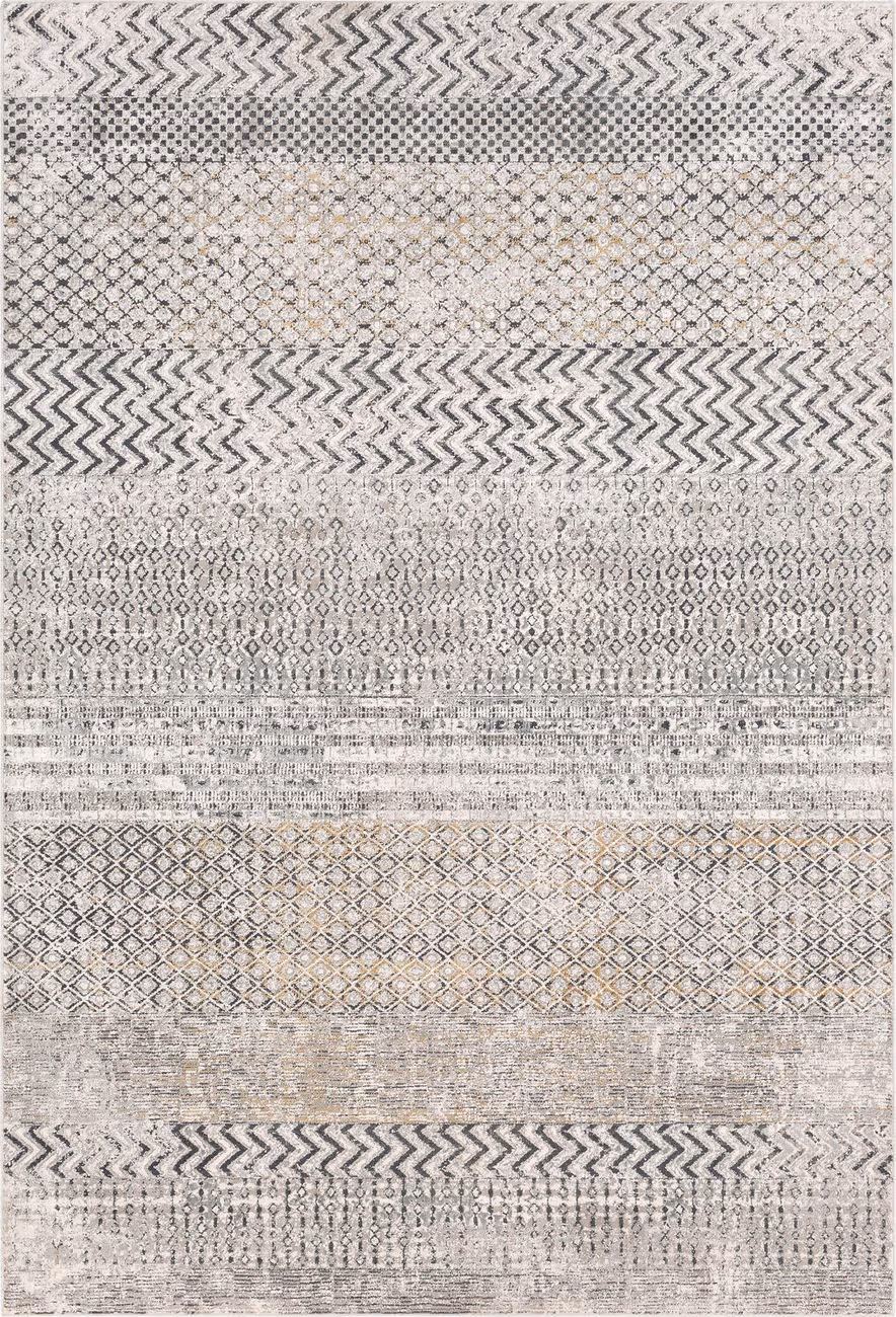 Surya Milano MLN-2308 Gray Patterned Synthetic Rug