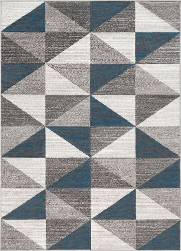 Monte Carlo MNC-2307 Light Gray Abstract Synthetic Rug Product Image
