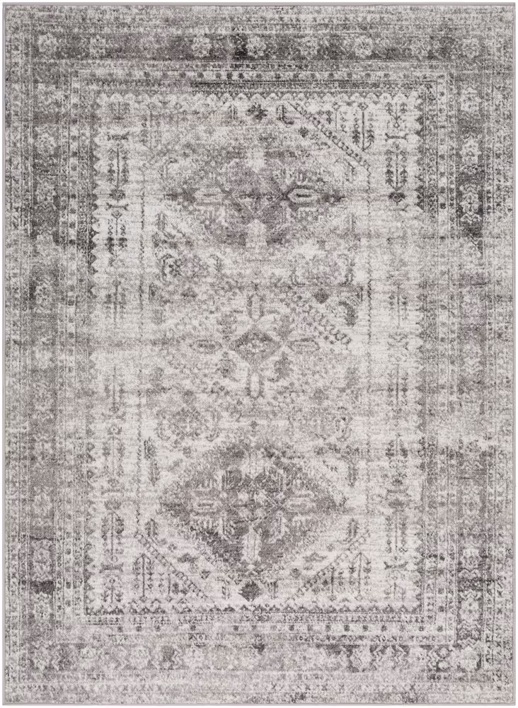 Surya Monte Carlo MNC-2314 Light Gray Traditional Synthetic Rug