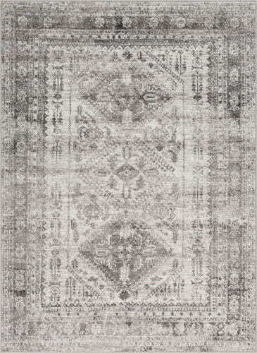 Monte Carlo MNC-2314 Light Gray Traditional Synthetic Rug Product Image