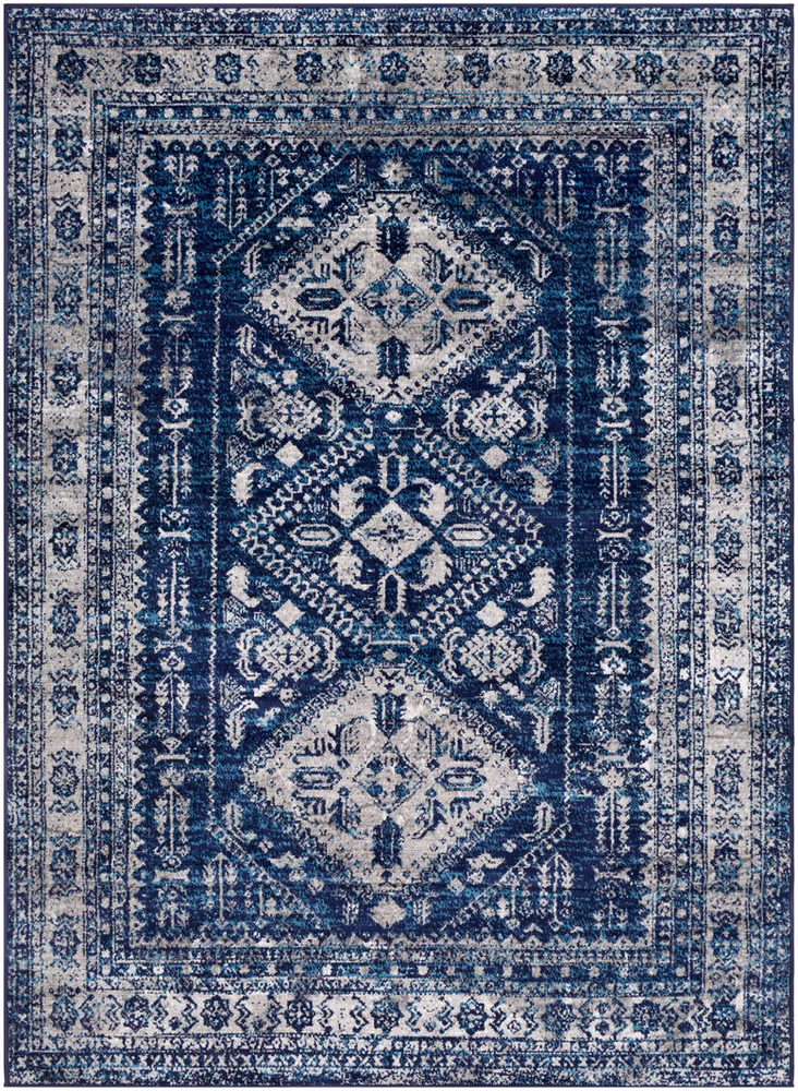 Surya Monte Carlo MNC-2315 Navy Transitional Synthetic Rug