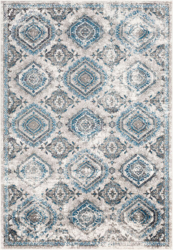 Monte Carlo MNC-2326 Sky Blue Transitional Synthetic Rug Product Image