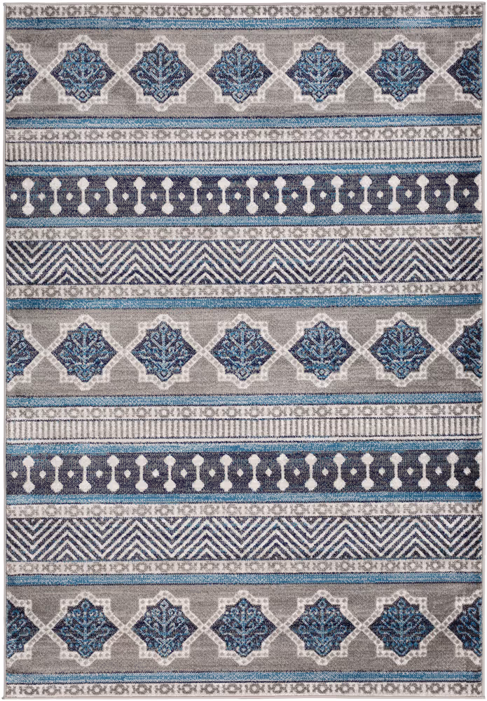 Surya Monte Carlo MNC-2328 Sky Blue Transitional Patterned Rug
