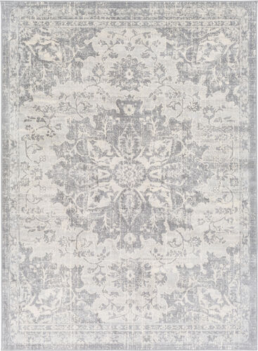 Monaco MOC-2328 Silver Gray Traditional Synthetic Rug Product Image
