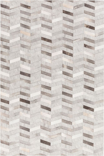 Medora MOD-1008 Dark Brown Silk Cow Hide Rug Product Image